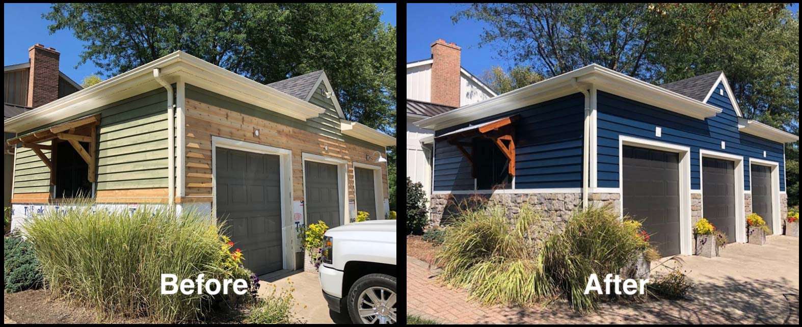 Wood siding exterior painting jerseybuild contracting